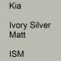 Preview: Kia, Ivory Silver Matt, ISM.